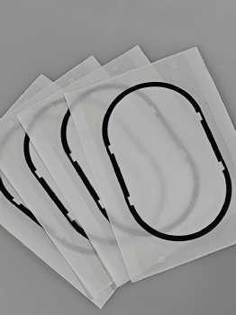 Screen back glue
