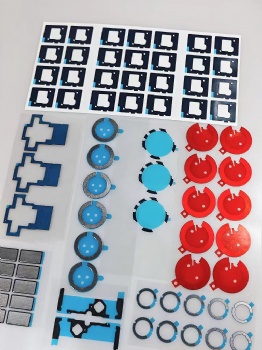 Electronic component die-cutting